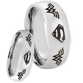 Superman clearance tungsten ring